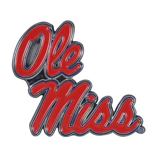 Mississippi - Ole Miss Rebels NCAA Color Metal Emblem