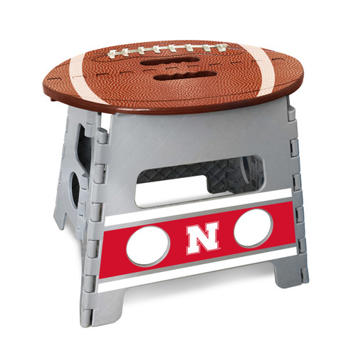 University of Nebraska Folding Step Stool