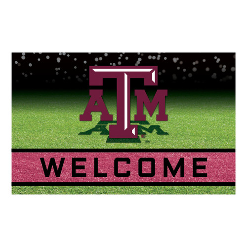 Texas A&M Aggies Crumb Rubber Door Mat Welcome