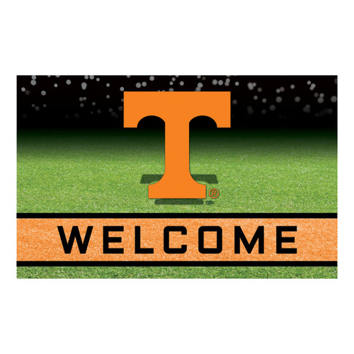 Tennessee Volunteers Crumb Rubber Door Mat Welcome