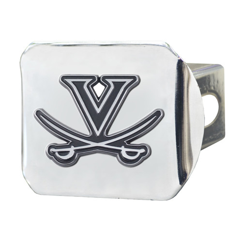 Virginia Cavaliers Chrome Hitch Cover