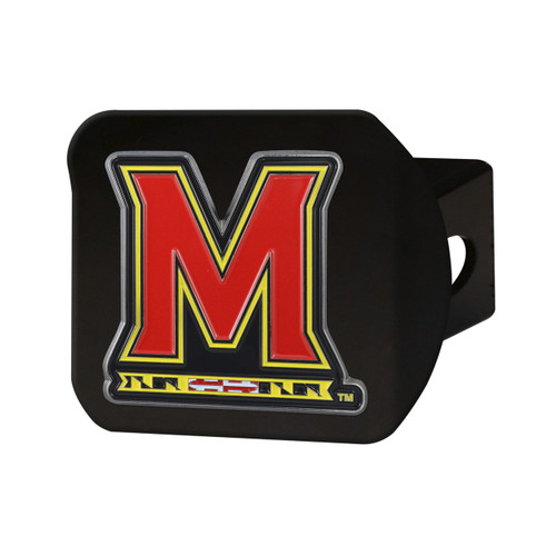 Maryland Terrapins Black Hitch Cover - Color