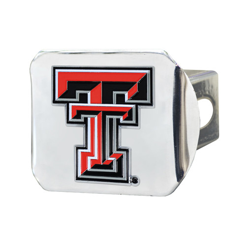 Texas Tech Red Raiders Chrome Hitch Cover - Color 