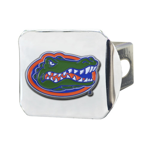 Florida Gators Chrome Hitch Cover - Color