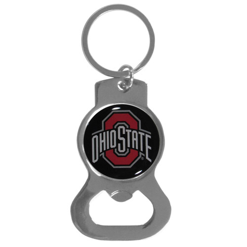 Ohio State Buckeyes NCAA Bottle Opener Key Chain - Black