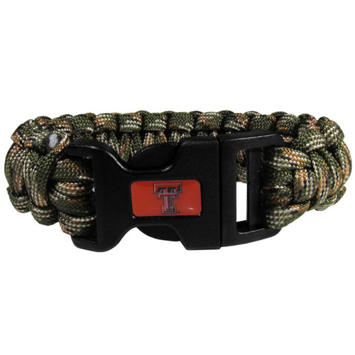 Texas Tech Red Raiders Survivor Bracelet Camo GN