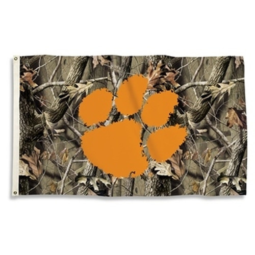 Clemson Tigers 3 Ft X 5 Ft Flag Camo