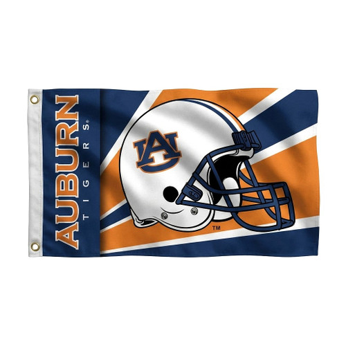 Auburn Tigers NCAA 3' x 5' Helmet Logo Flag