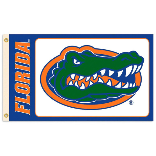 Florida Gators NCAA Logo Wordmark Flag