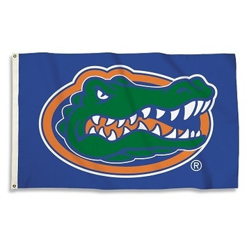 Florida Gators NCAA 3' x 5' Blue Gator Head Flag