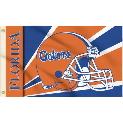 Florida Gators NCAA Football 3' x 5' Blue & Orange Helmet Flag