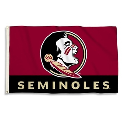 Florida State Seminoles 3 Ft X 5 Ft Flag Wordmark