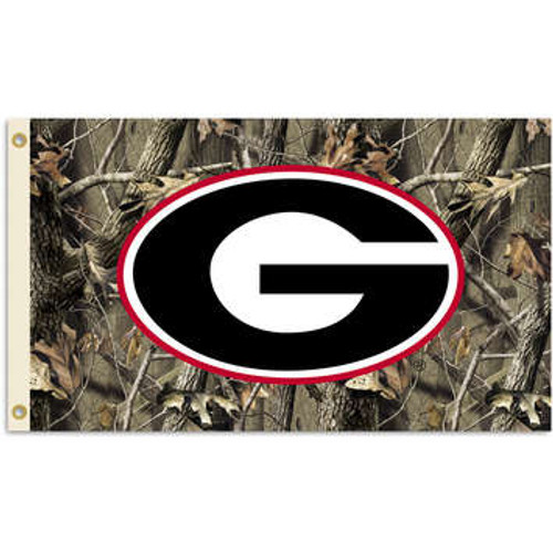 Georgia Bulldogs 3 Ft X 5 Ft Flag Camo