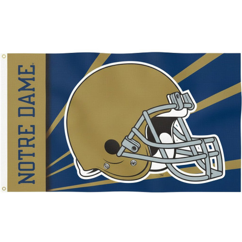 Notre Dame Fighting Irish NCAA 3' x 5' Helmet Flag