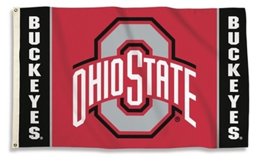 Ohio State Buckeyes 3 Ft X 5 Ft Flag RGW