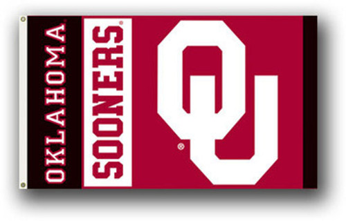 Oklahoma Sooners 3 Ft X 5 Ft Flag