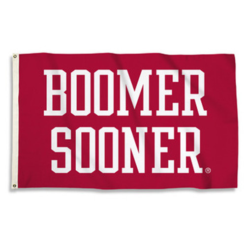 Oklahoma Sooners NCAA Boomer Sooner Flag