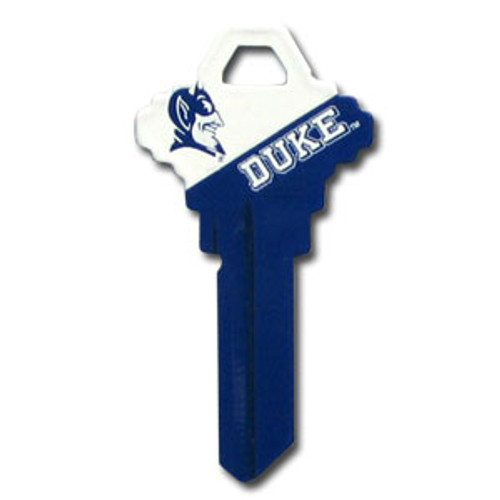 Duke Blue Devils Key Blank Schlage S1 Kwikset CQK