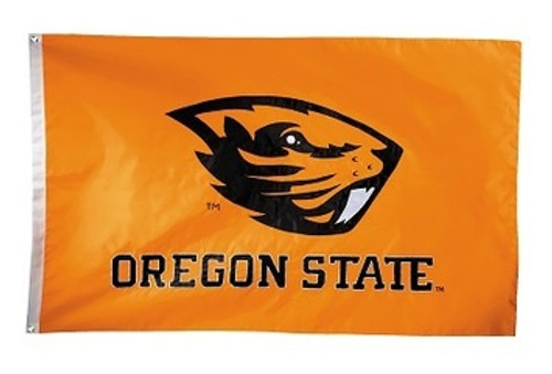 Oregon State Beavers 2 Sided Applique Premium Flag