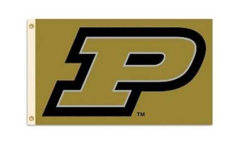 Purdue Boilermakers NCAA Gold Flag