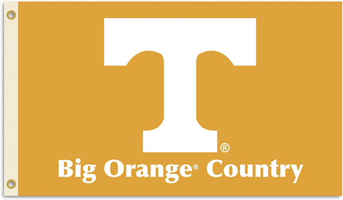 Tennessee Volunteers NCAA Big Orange Country Flag