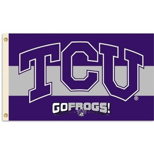 TCU Texas Christian Horned Frogs NCAA Flag - Go Frogs