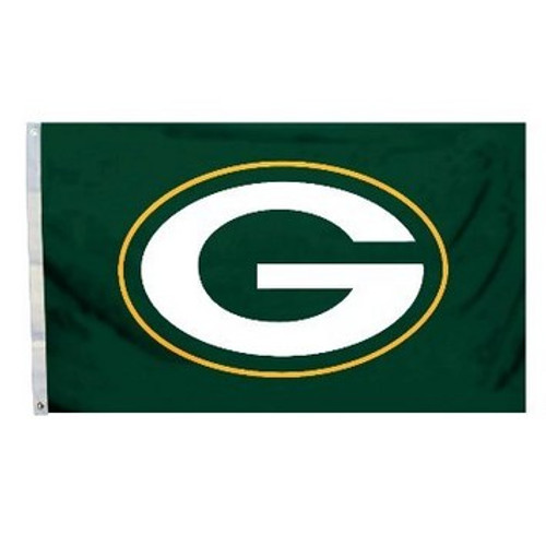 Green Bay Packers 3 Ft X 5 Ft Flag Logo G