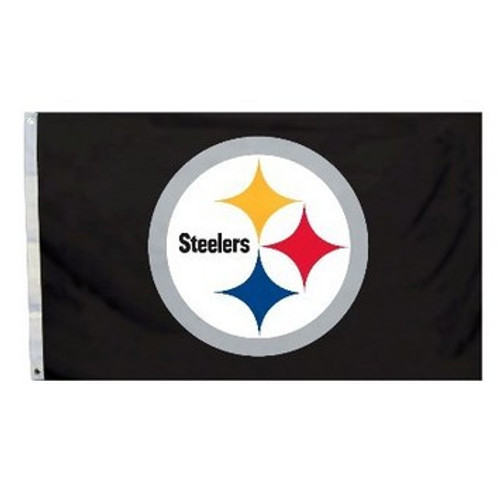 Pittsburgh Steelers 3 Ft X 5 Ft Flag Logo