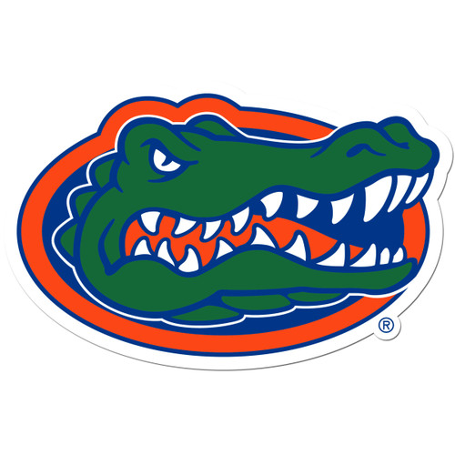 Florida Gators NCAA Large Gator Head Logo Decal