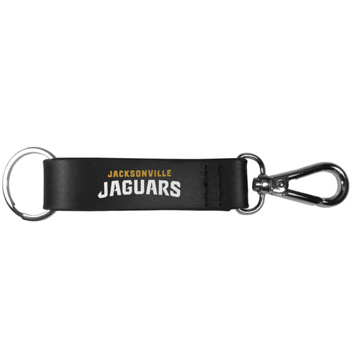 Jacksonville Jaguars Black Strap Key Chain