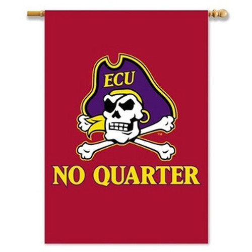 East Carolina Pirates NCAA No Quarter Banner Flag East Carolina Pirates NCAA No Quarter Banner Flag