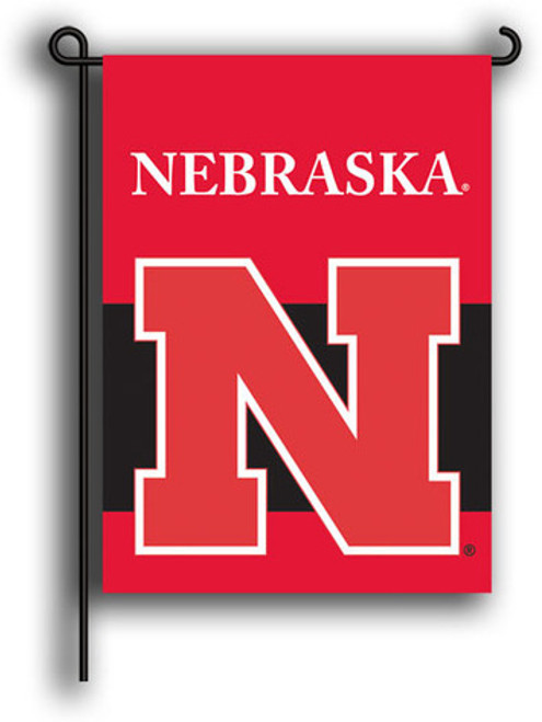 Nebraska Cornhuskers 2-Sided Garden Flag