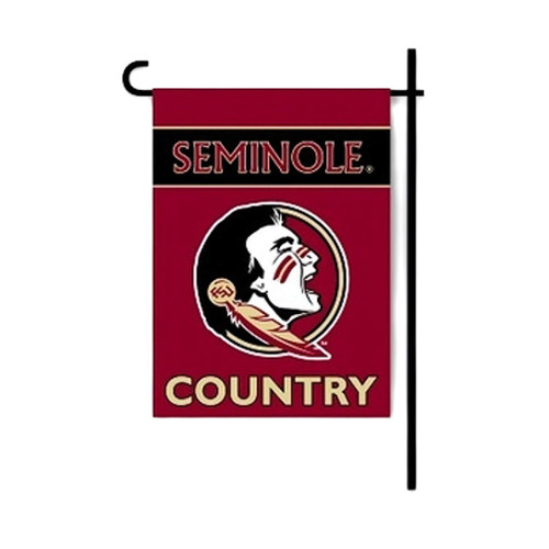Florida State Seminoles NCAA 2-Sided Country Garden Flag Florida State Seminoles NCAA 2-Sided Country Garden Flag