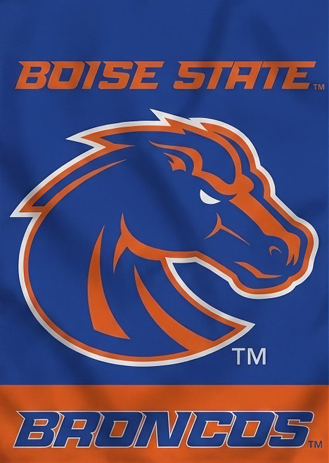 Boise State Broncos NCAA 13" x 18" 2 Sided Garden Flag