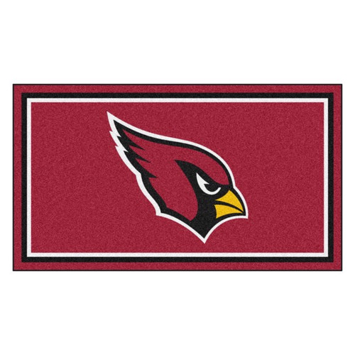 Arizona Cardinals 3 ft x 5 ft Ultra Plush Area Rug