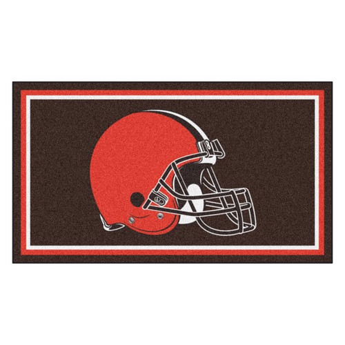 Cleveland Browns 3 ft x 5 ft Ultra Plush Area Rug