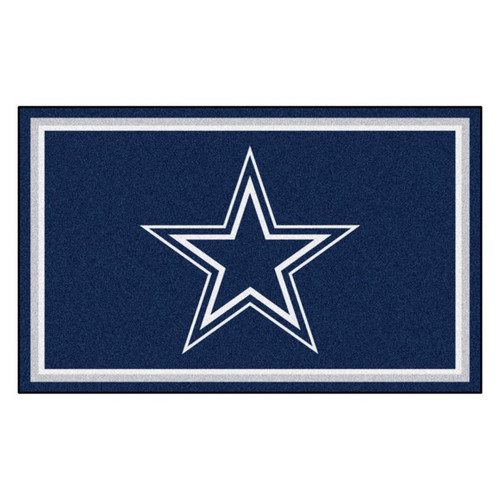 Dallas Cowboys 4 ft x 6 ft Ultra Plush Area Rug