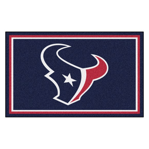 Houston Texans 4 ft x 6 ft Ultra Plush Area Rug