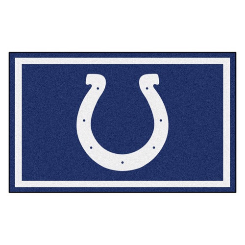 Indianapolis Colts 4 ft x 6 ft Ultra Plush Area Rug