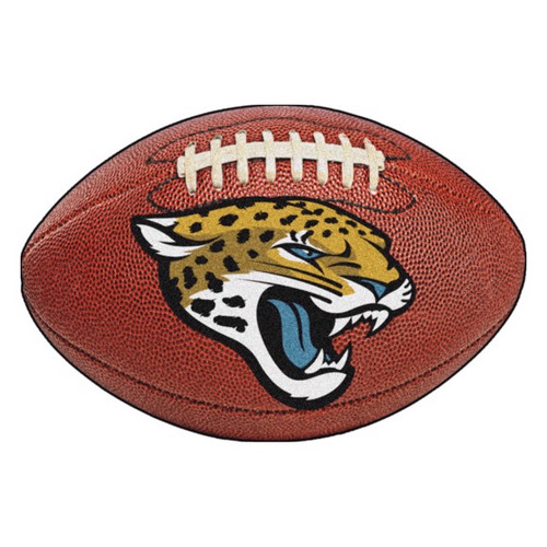 Jacksonville Jaguars Logo Football Mat