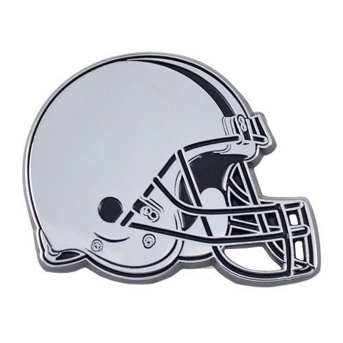 Cleveland Browns Chrome Metal Emblem