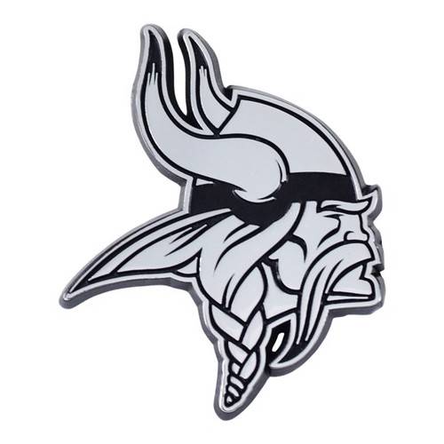 Minnesota Vikings Chrome Metal Emblem Minnesota Vikings Chrome Metal Emblem