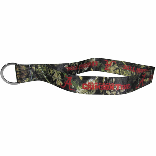 Alabama Crimson Tide Mossy Oak Camo Lanyard Key Chain