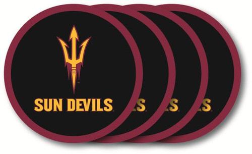 Arizona State Sun Devils Coaster Set Arizona State Sun Devils Coaster Set