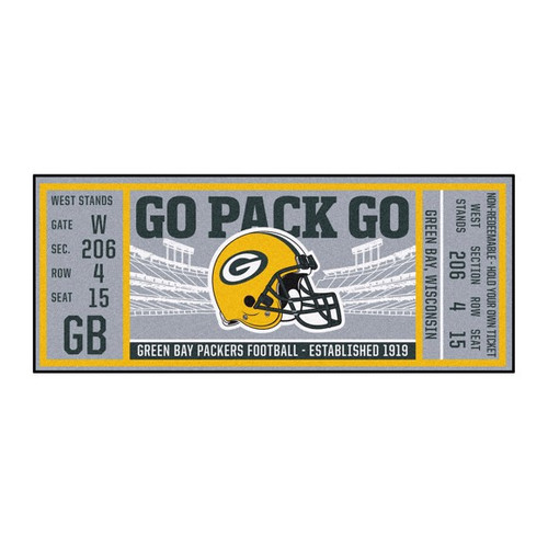 Green Bay Packers Ticket Runner