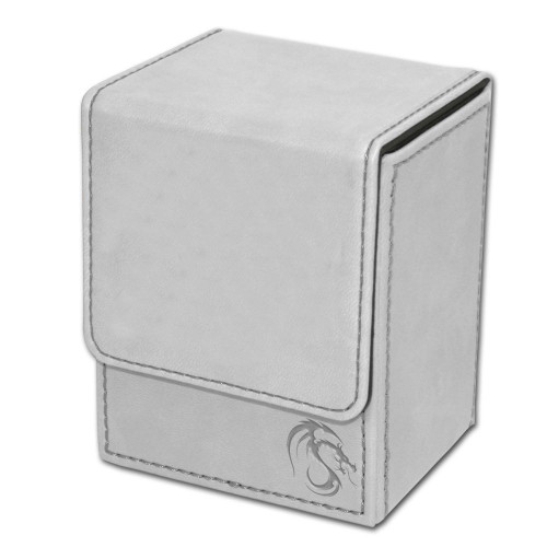 Gaming Card Deck Case - LX - White