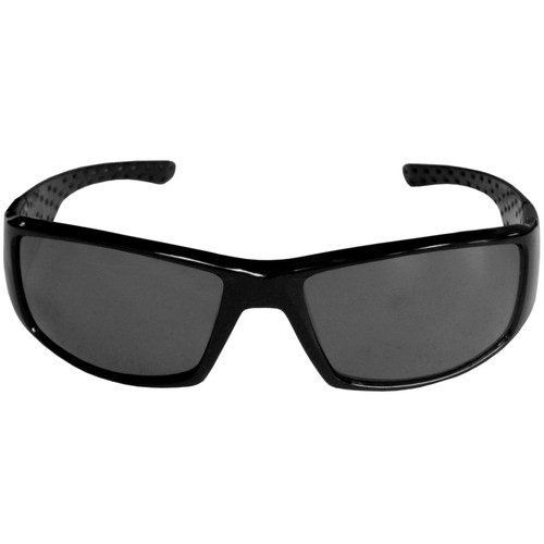 Green Bay Packers Black Wrap Sunglasses 