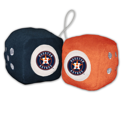 Houston Astros MLB Plush Fuzzy Logo Dice