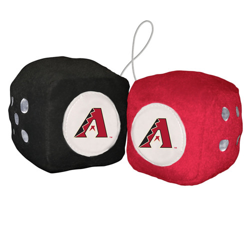 Arizona Diamondbacks MLB Plush Fuzzy Dice