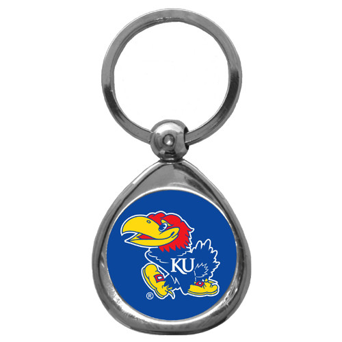 Kansas Jayhawks Chrome Key Chain 